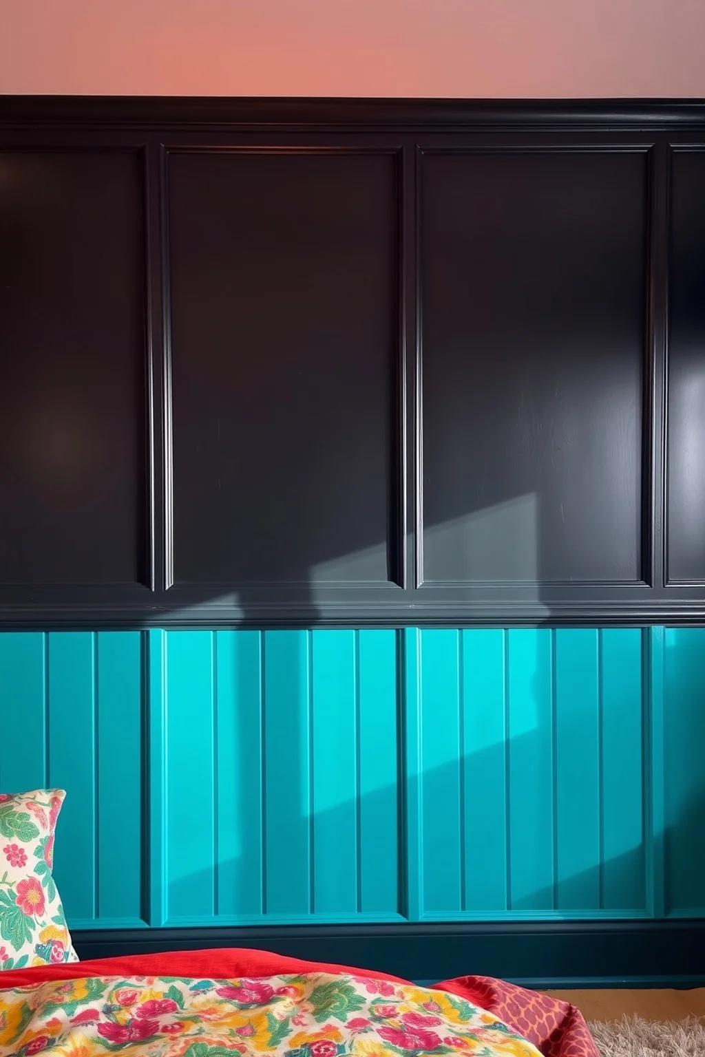 5. Painted Paneling