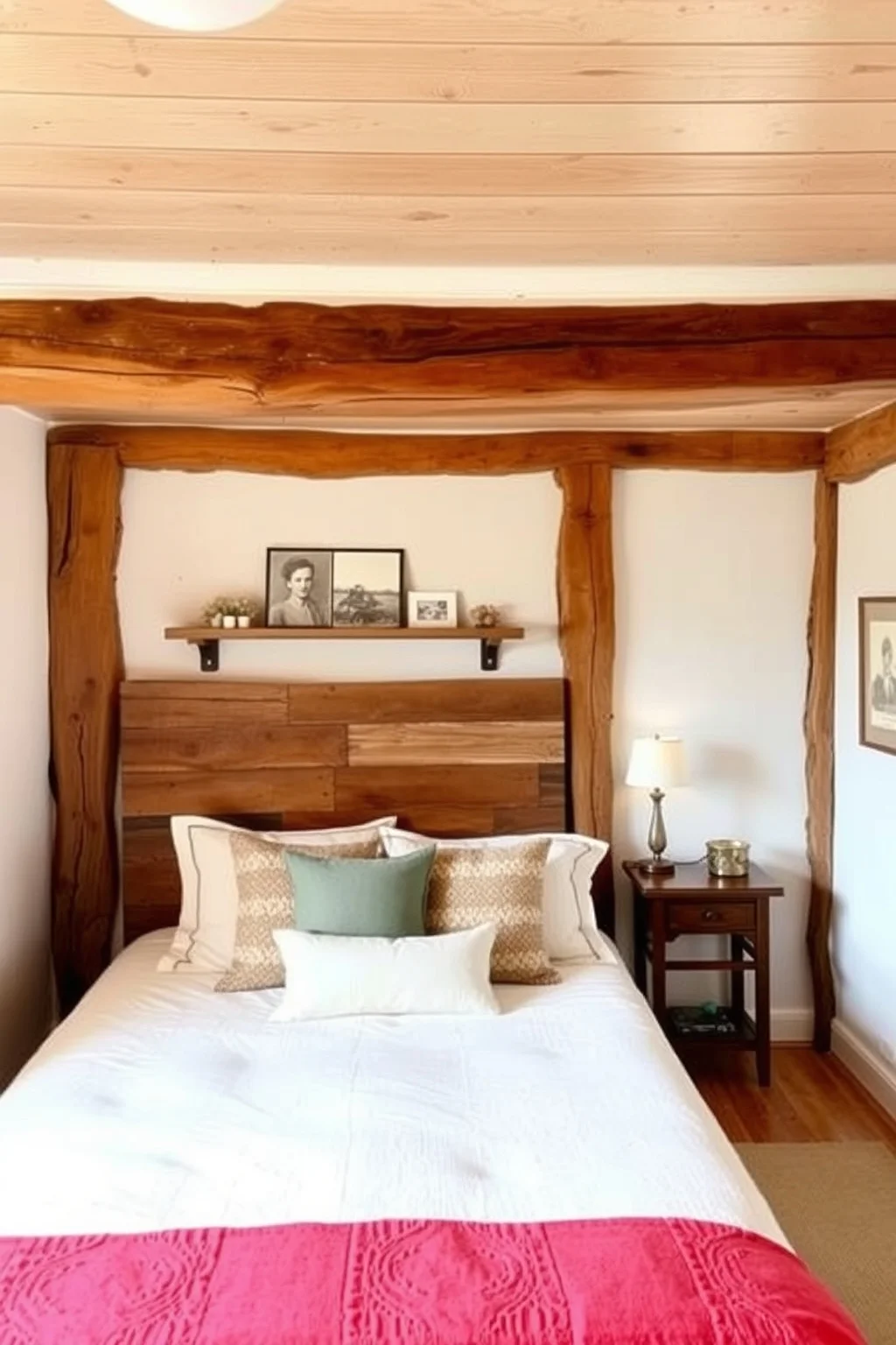 5. Rustic Wood Accents