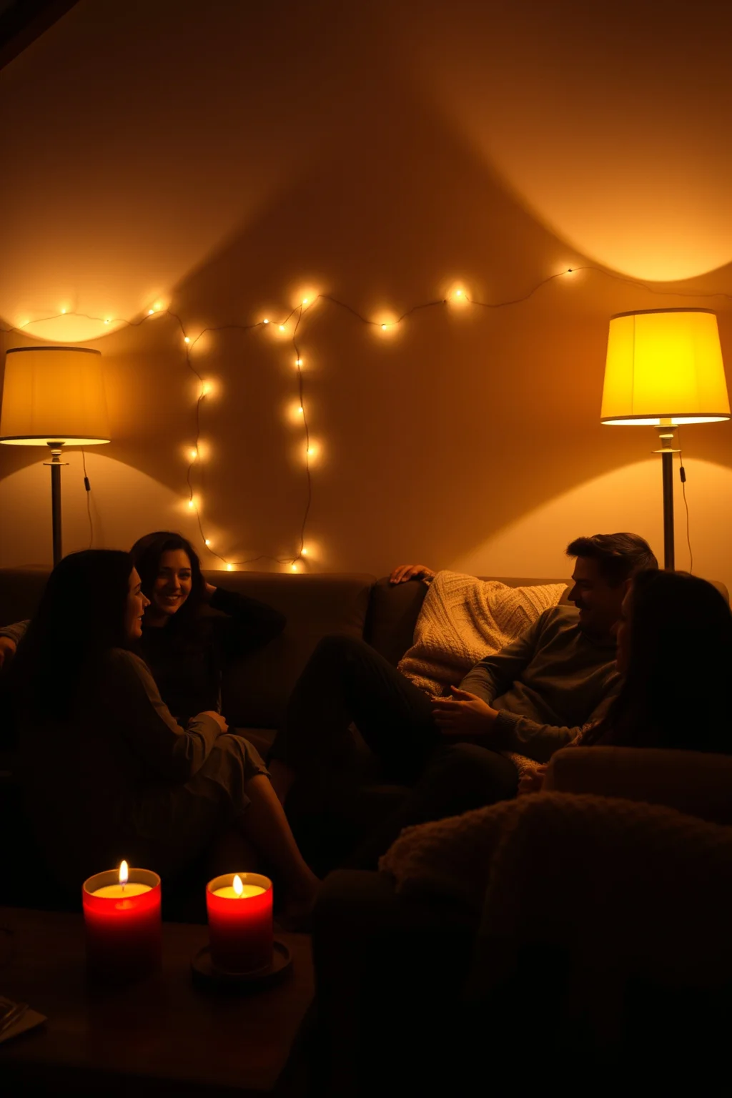 6. Cozy Lighting Options