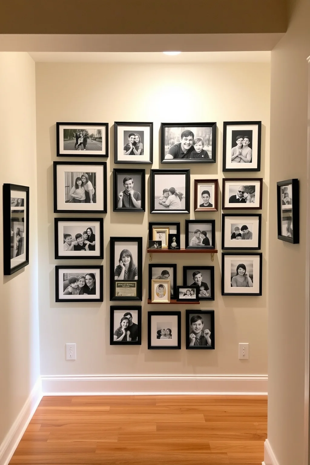 6. Family Photo Wall