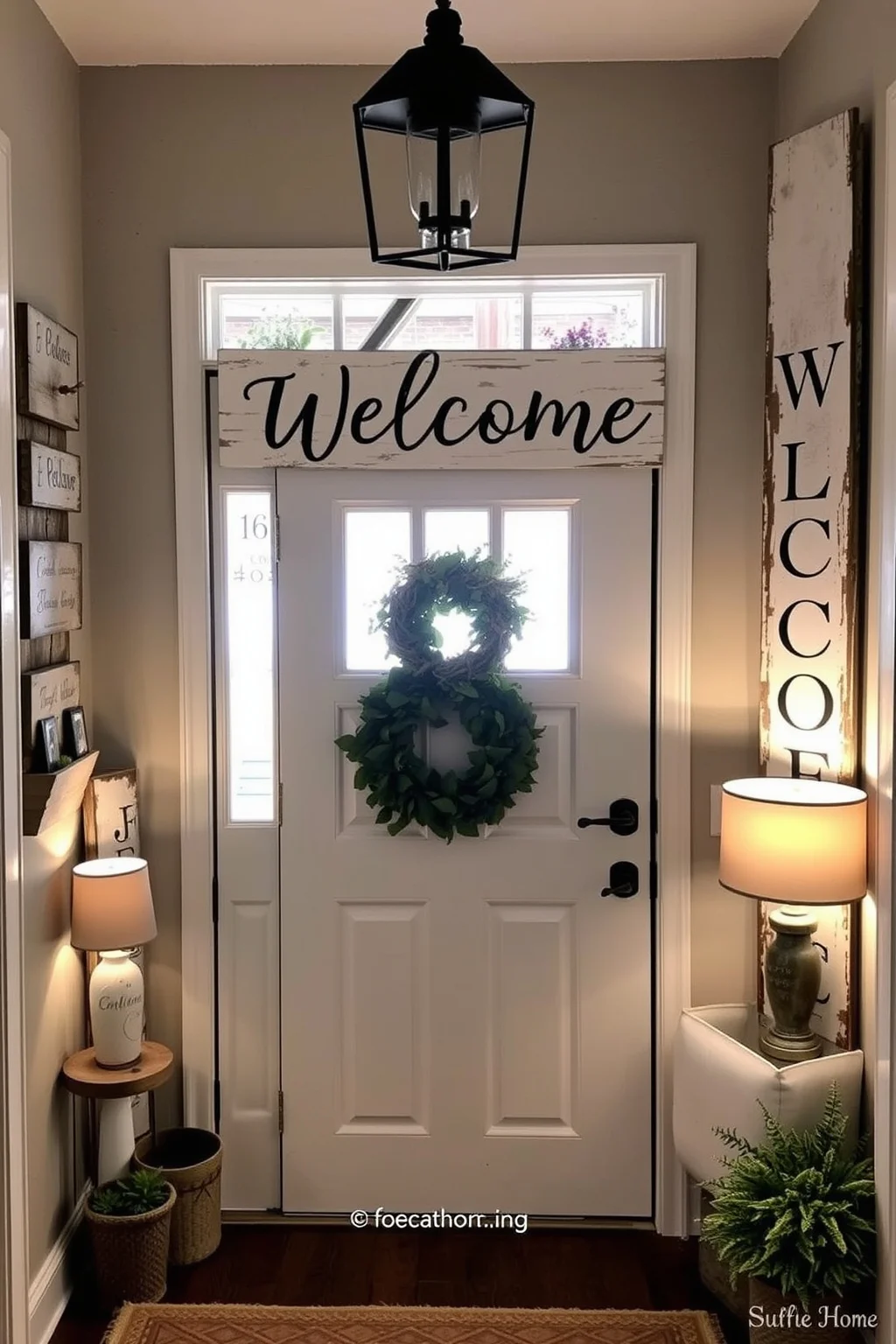 6. Farmhouse-Style Signage