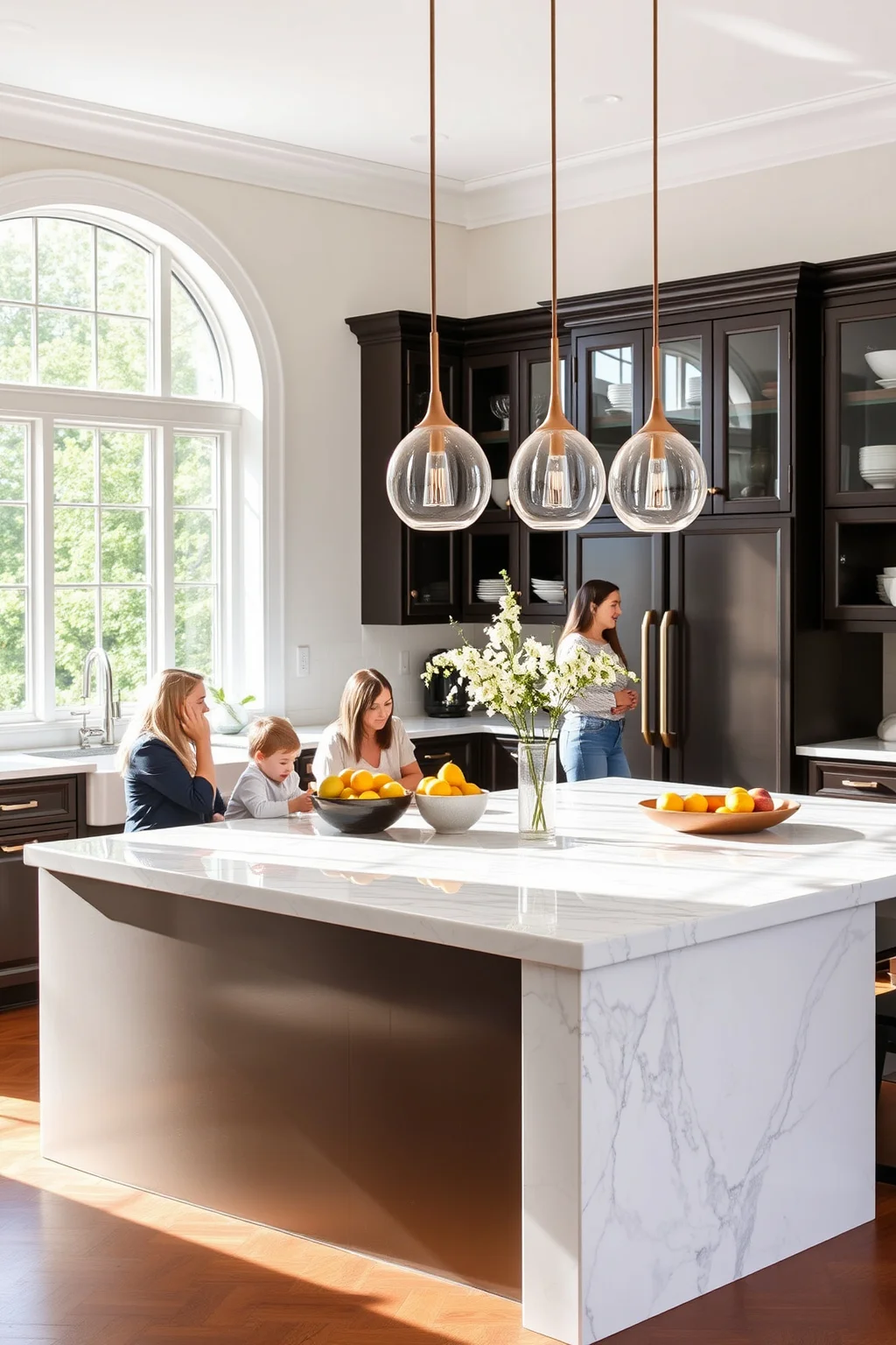 6. Marble Countertops