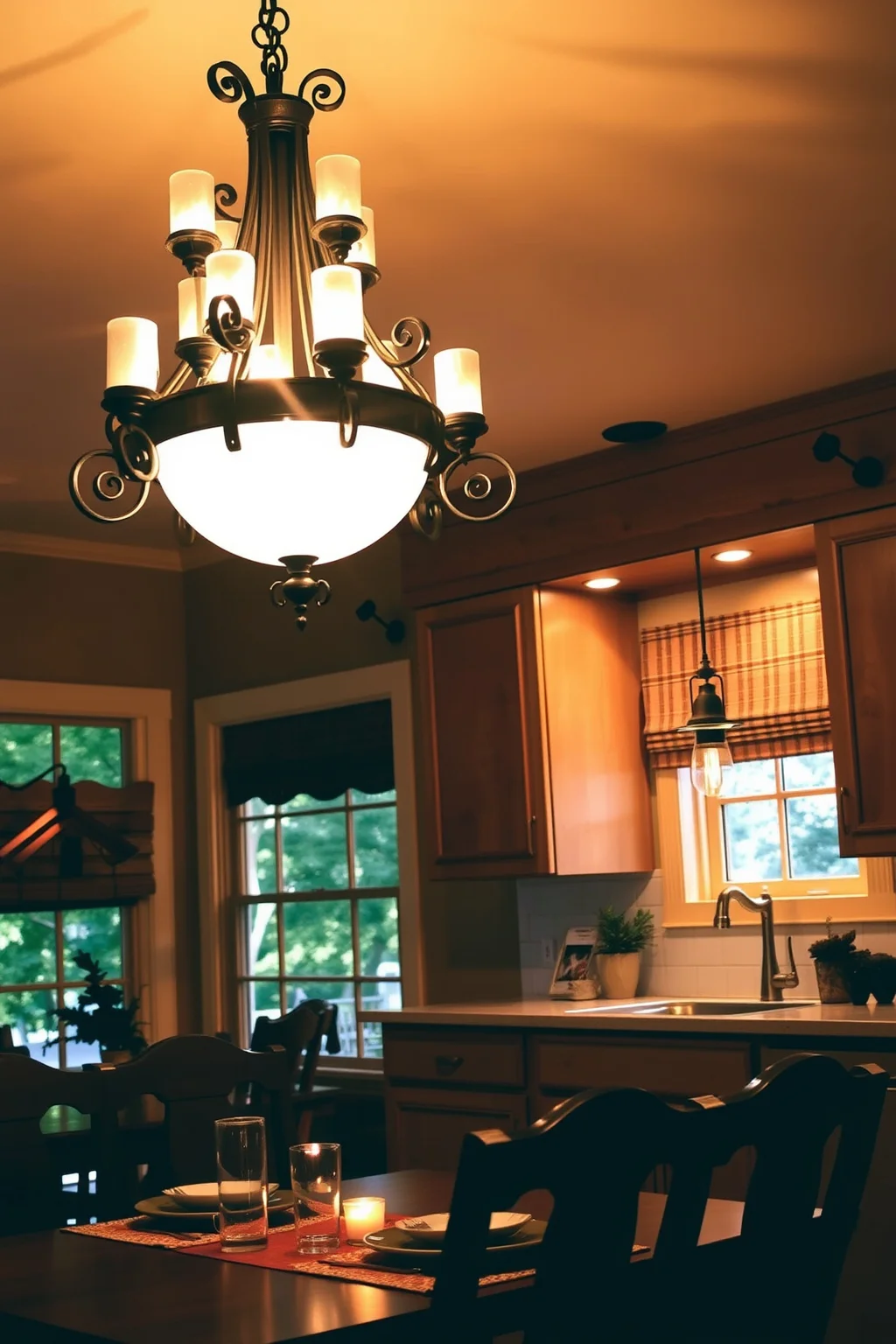 6. Rustic Lighting Fixtures