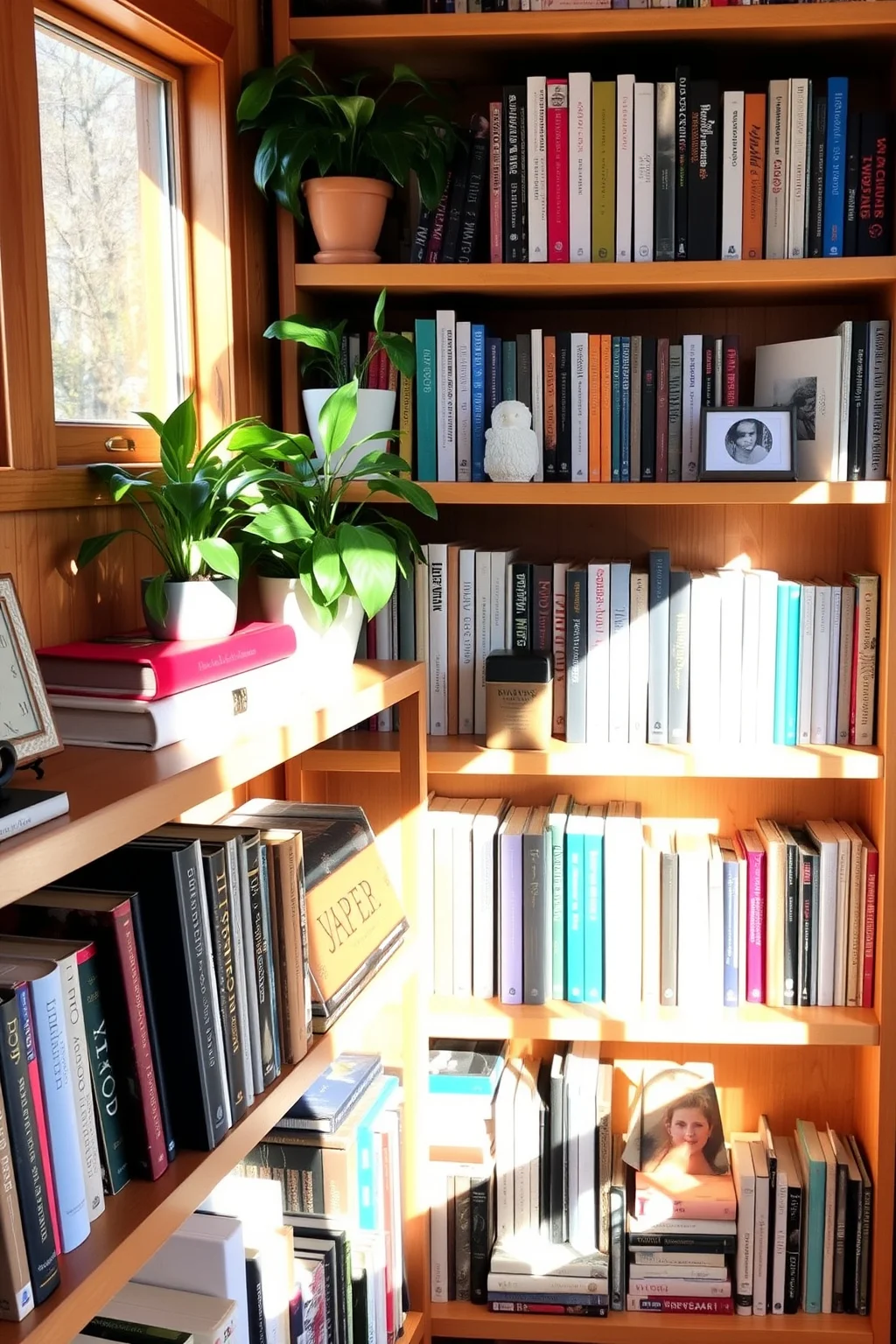 6. Stylish Bookshelves