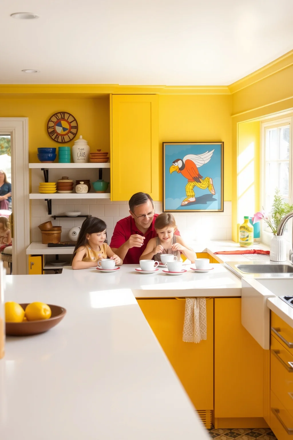 6. Vibrant Mustard Yellow