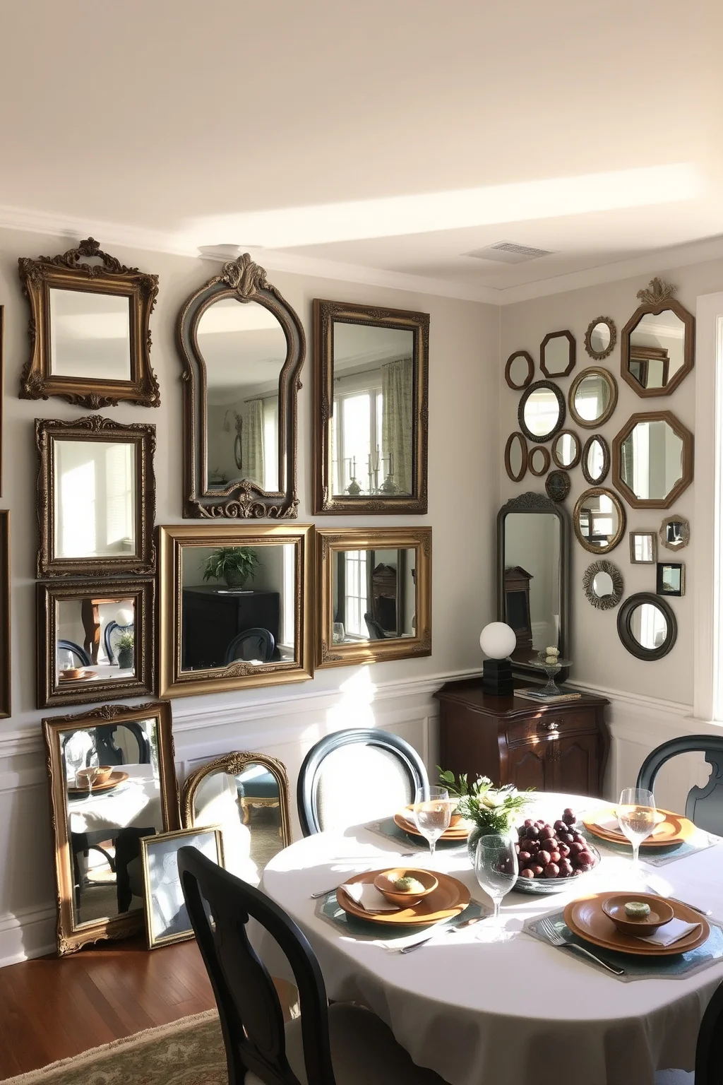 6. Vintage Mirrors