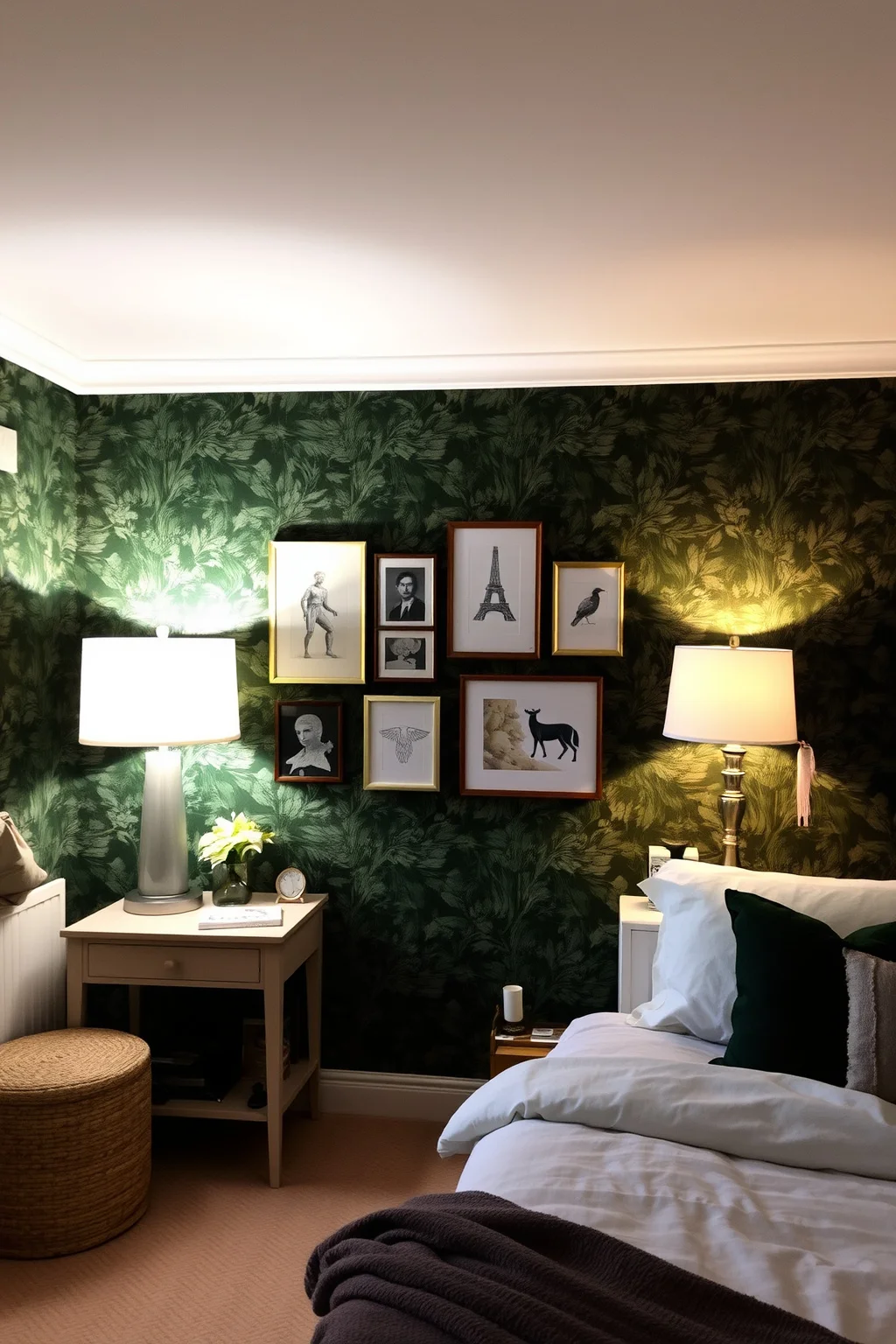 7. Dark Green Wallpaper