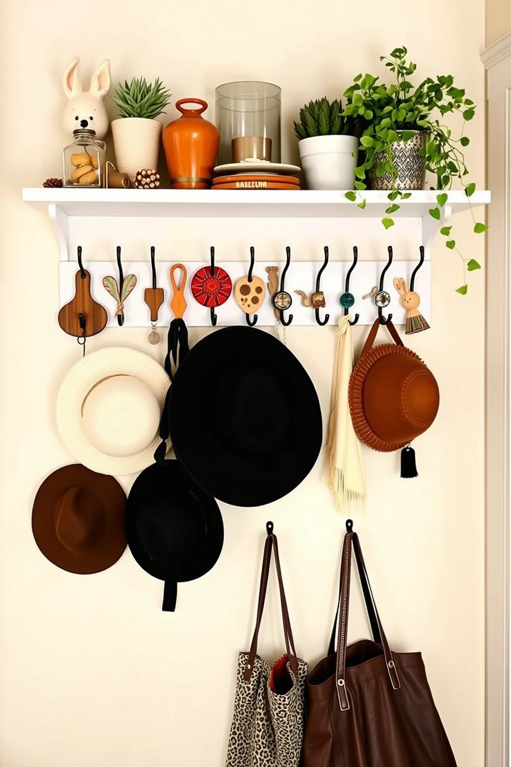 7. Functional Hooks and Racks