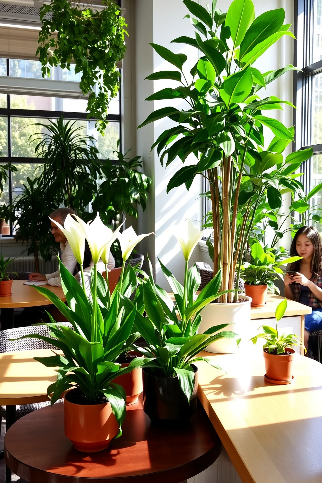 7. Greenery in Break Rooms