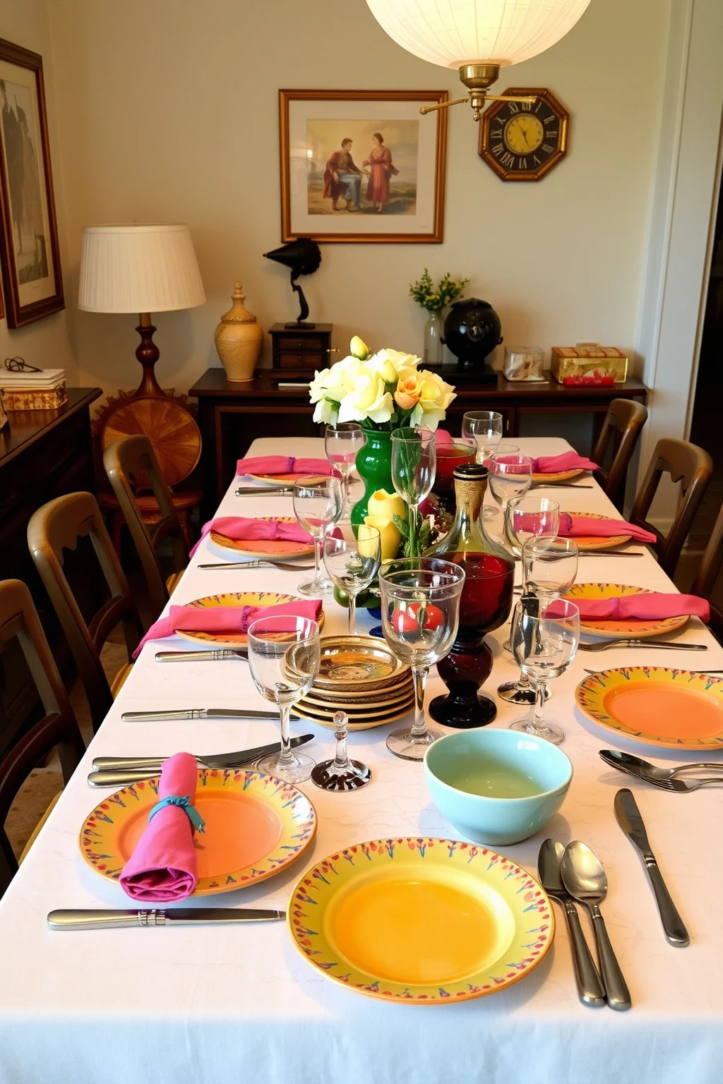 7. Mix and Match Tableware