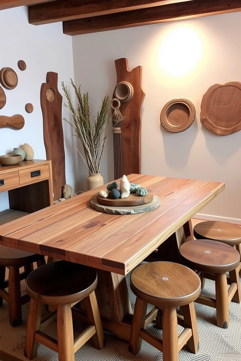 7. Natural Wood Elements