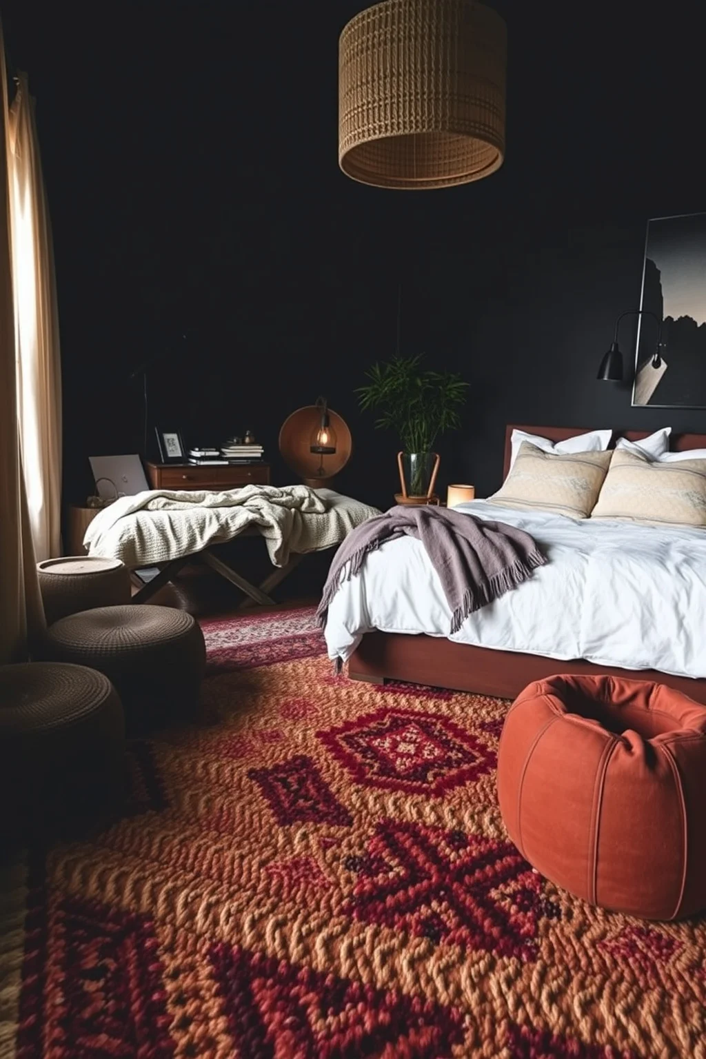 7. Textured Area Rugs