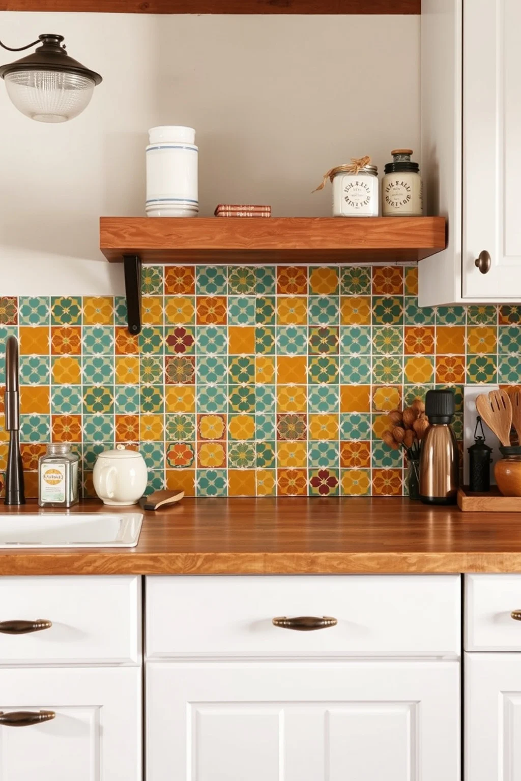 7. Vintage Encaustic Tiles