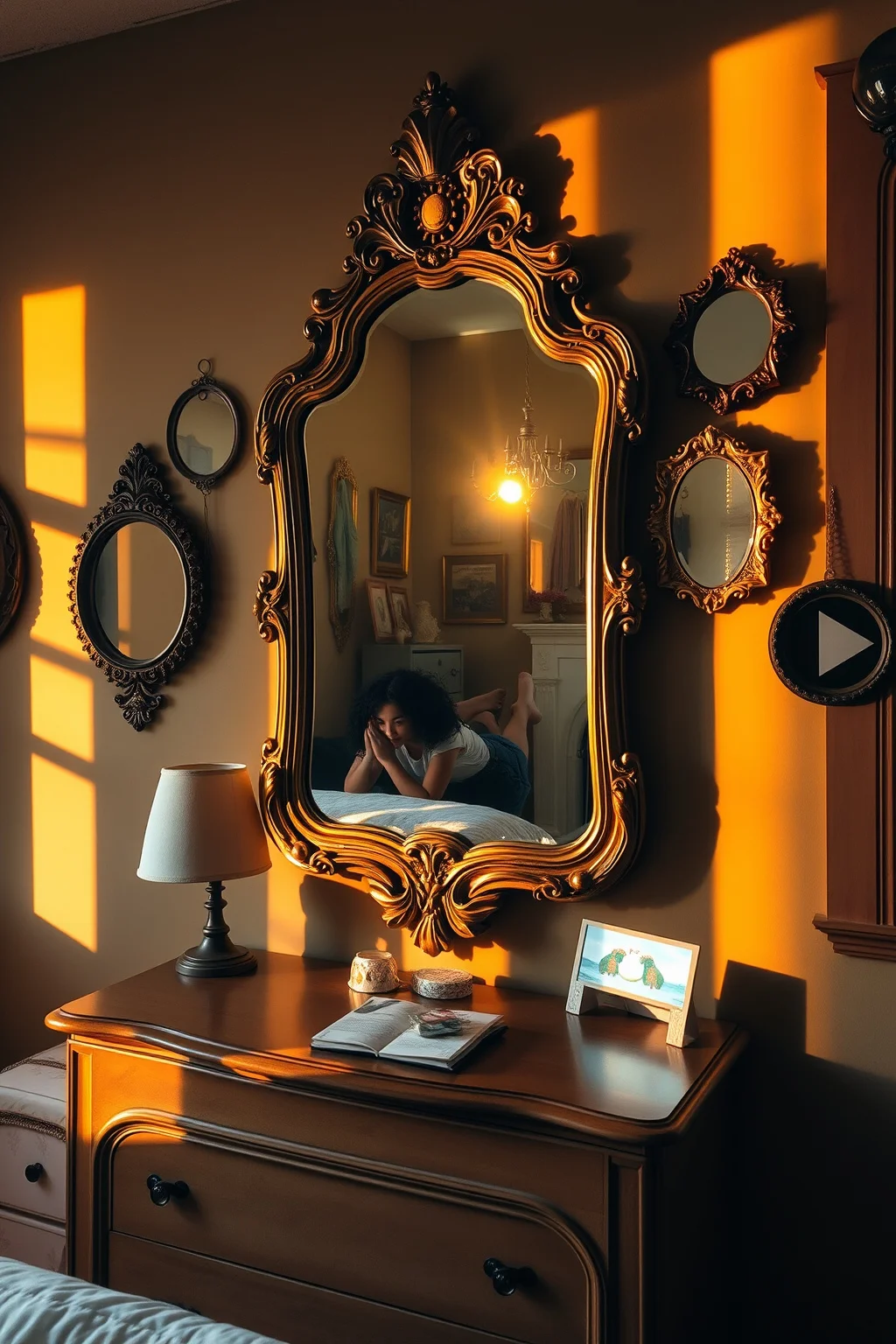 7. Vintage Mirrors
