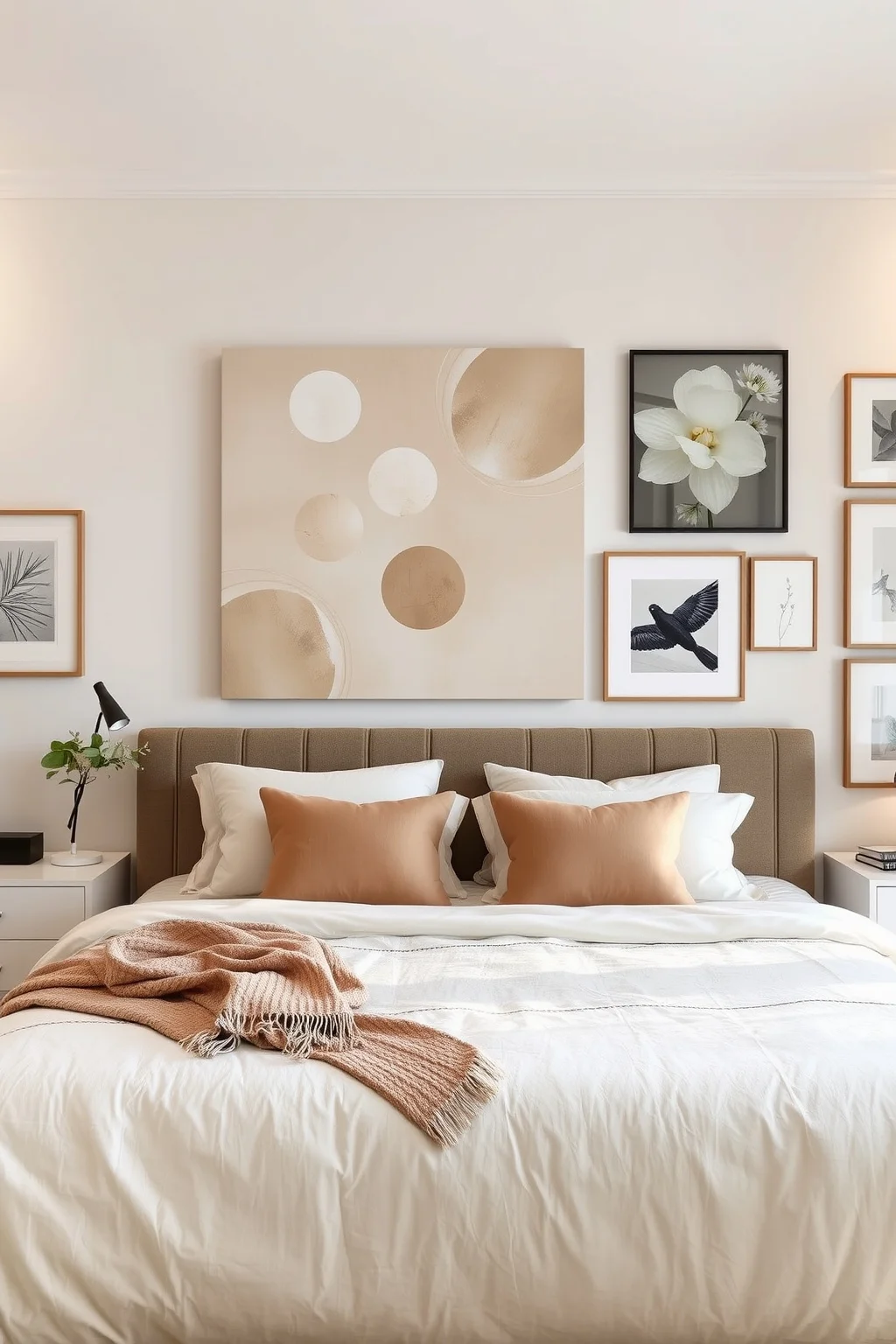 8. Beige Artwork