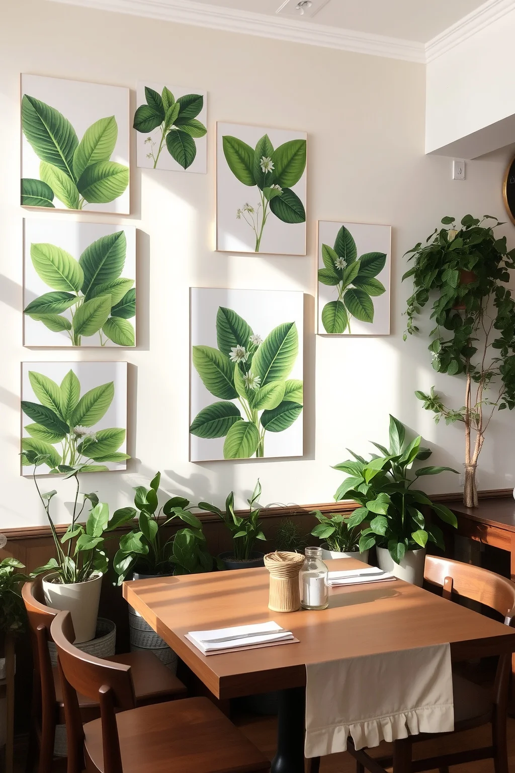 8. Botanical Prints or Greenery