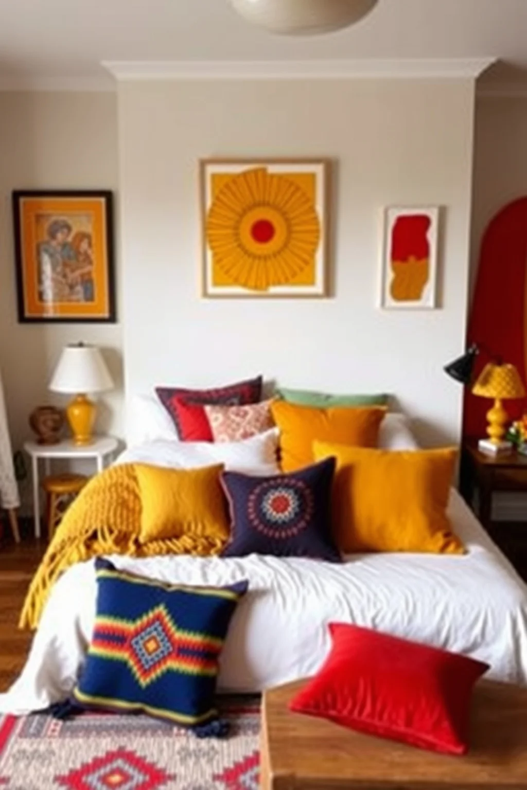 8. Colorful Accents