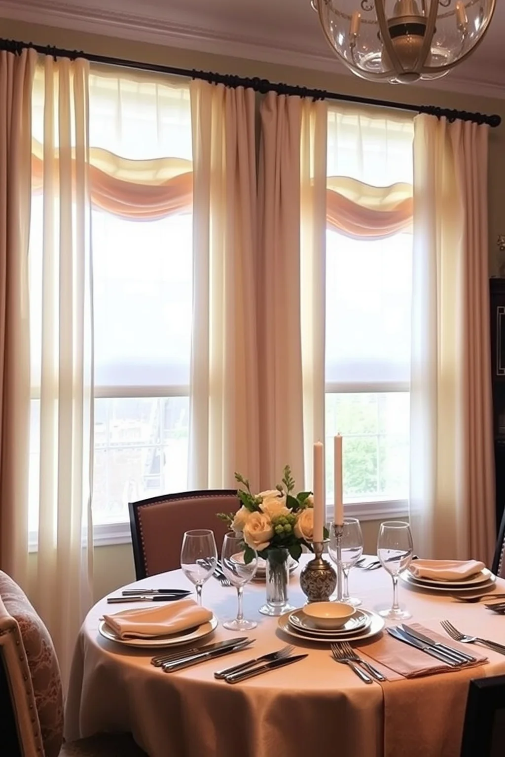 8. Layered Curtains