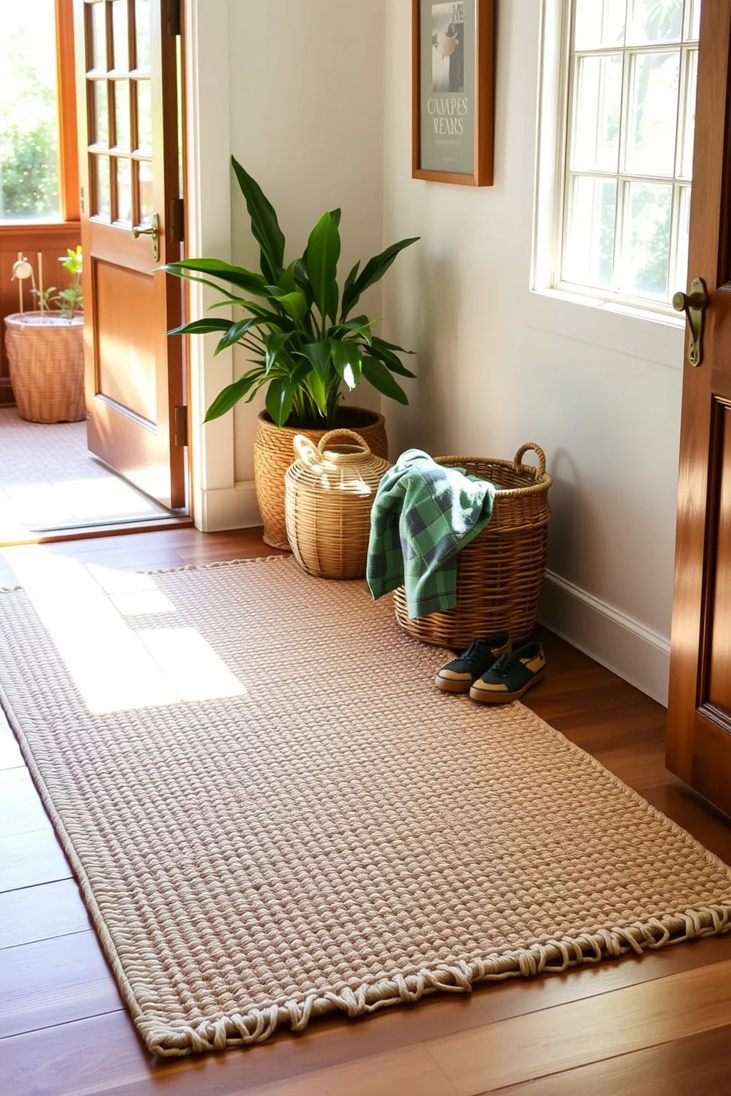 8. Natural Fiber Rug