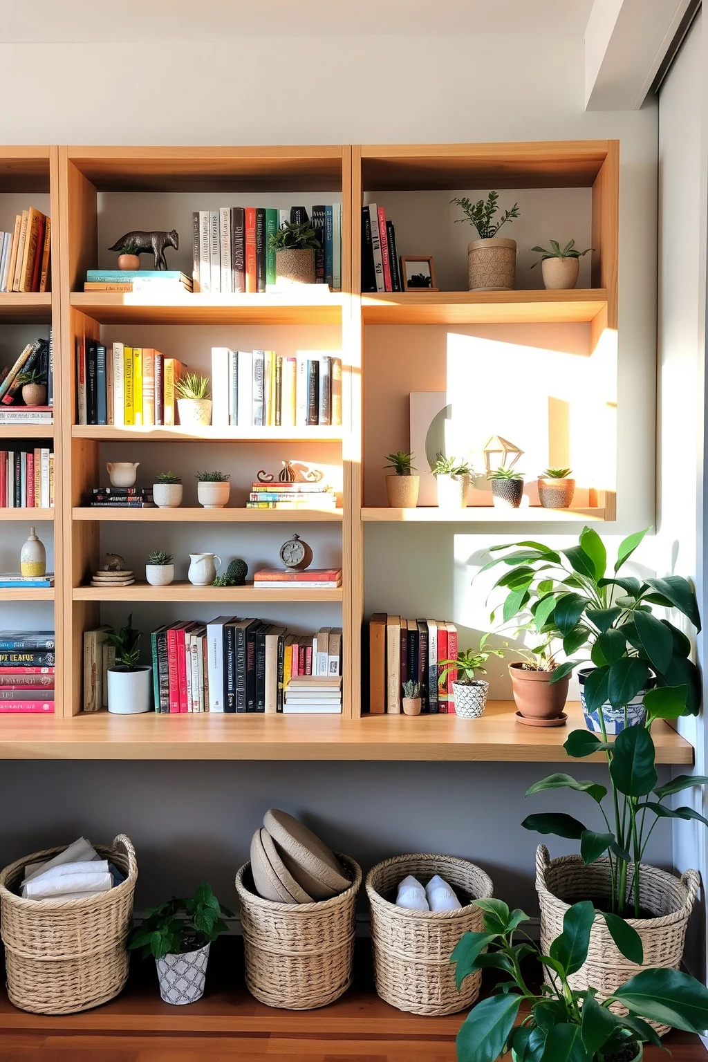 8. Open Shelving