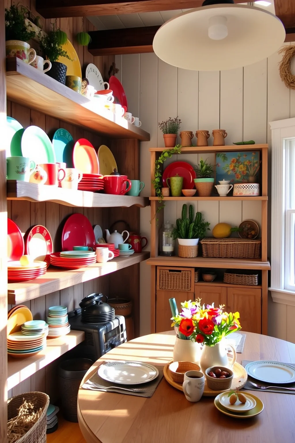 8. Open Shelving for Display