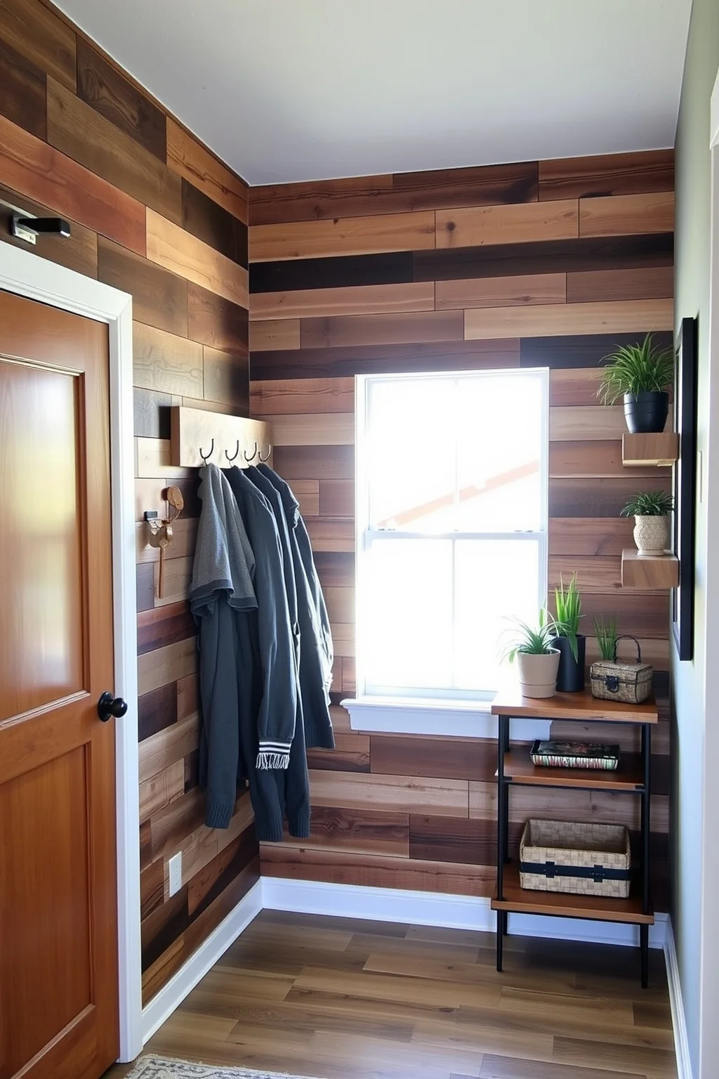 8. Reclaimed Wood Accents