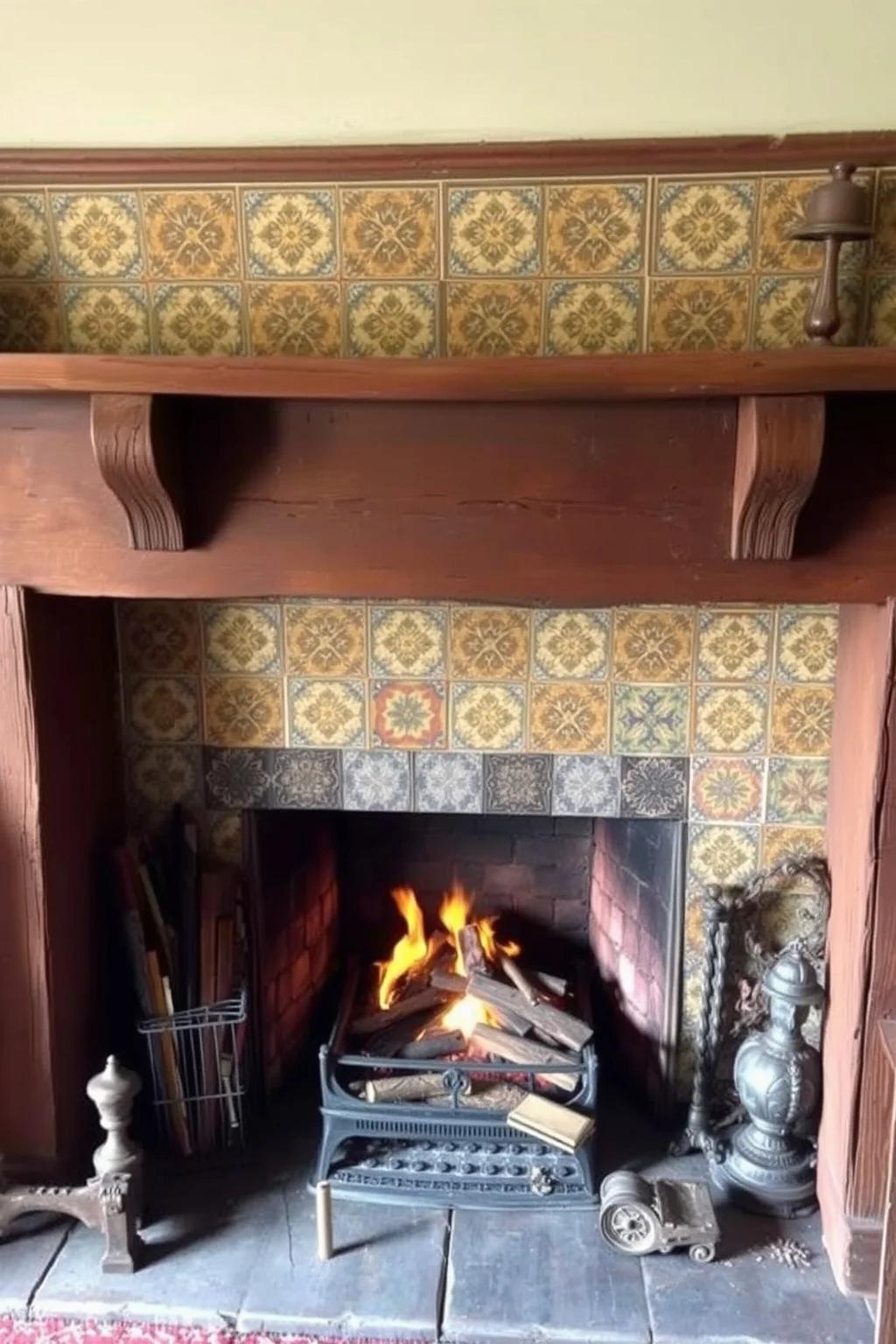 8. Vintage-Inspired Tiles