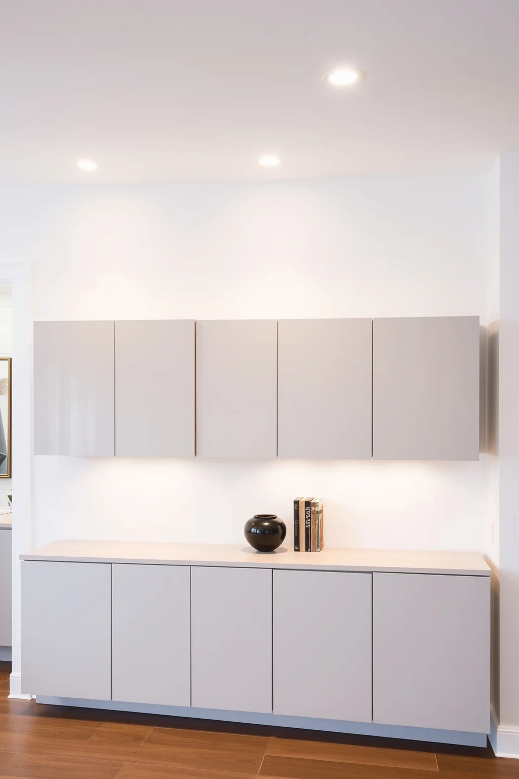 9. Floating Cabinets