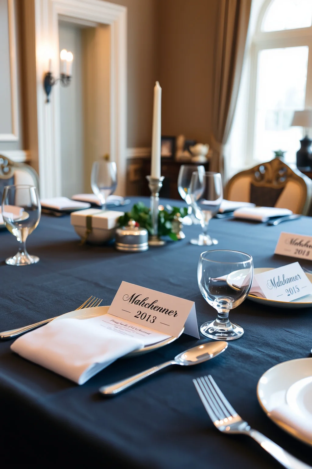 9. Personalized Place Settings
