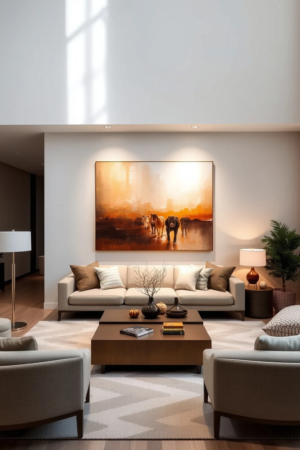 9. Statement Art Pieces