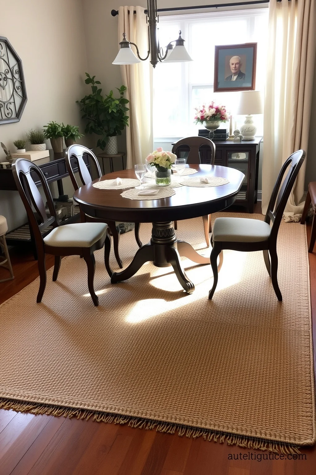 9. Use a Rug