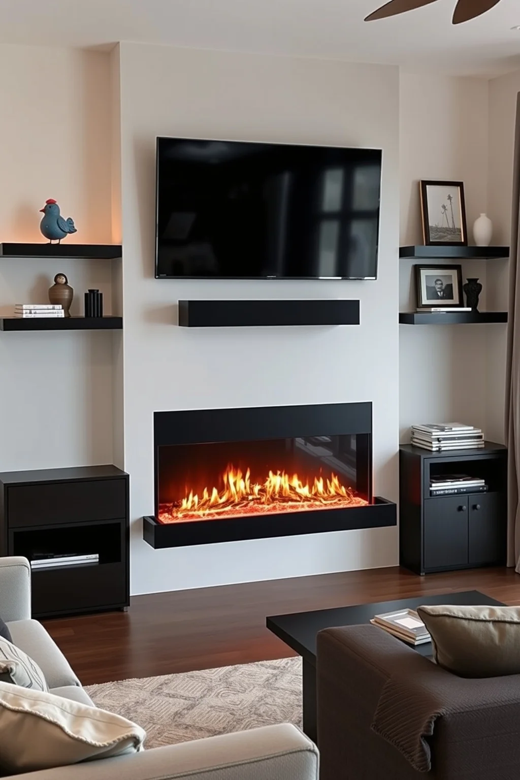 9. Wall-Mounted Television