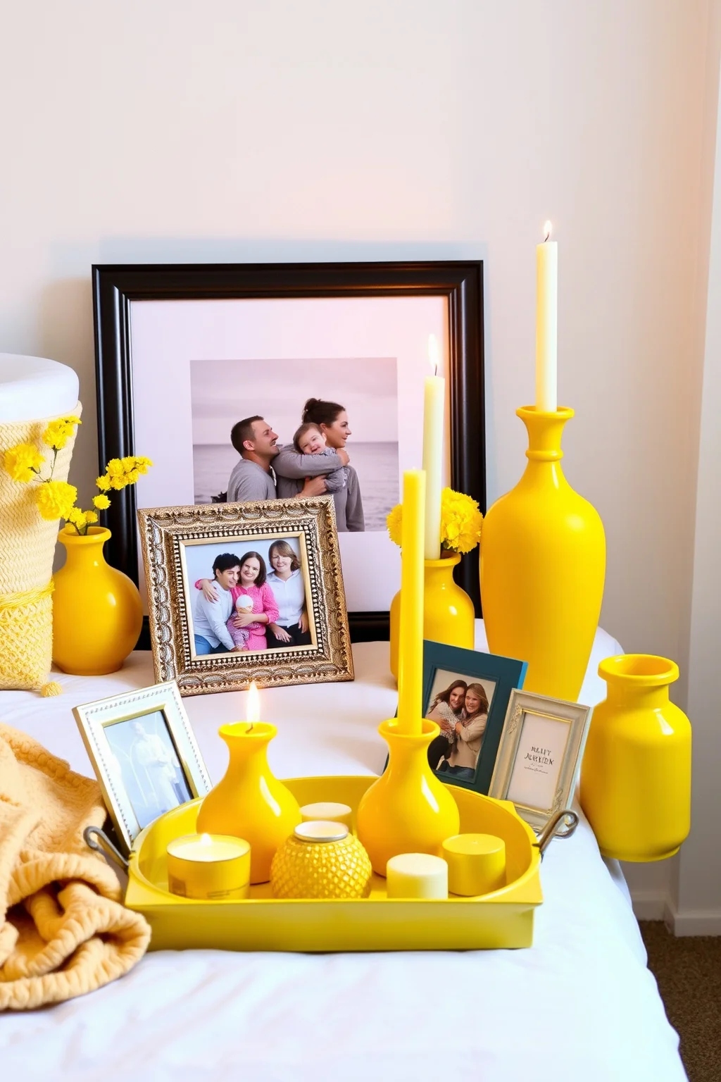 9. Yellow Decorative Accessories