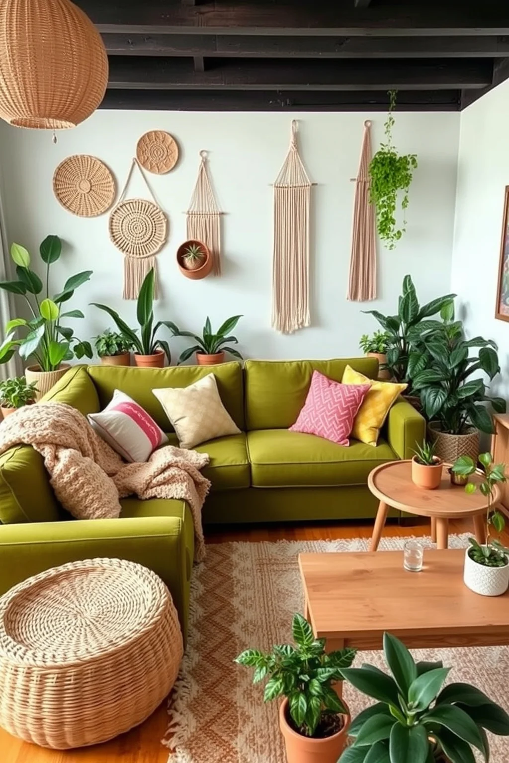 1. Boho Chic with Natural Textures