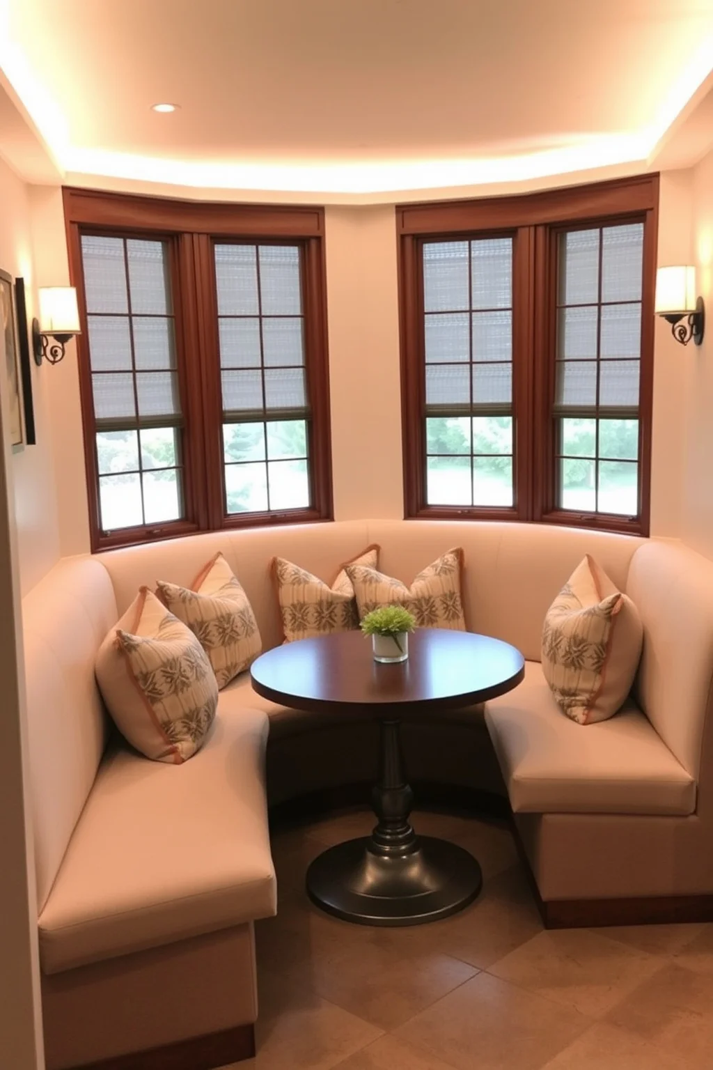 1. L-Shaped Banquette