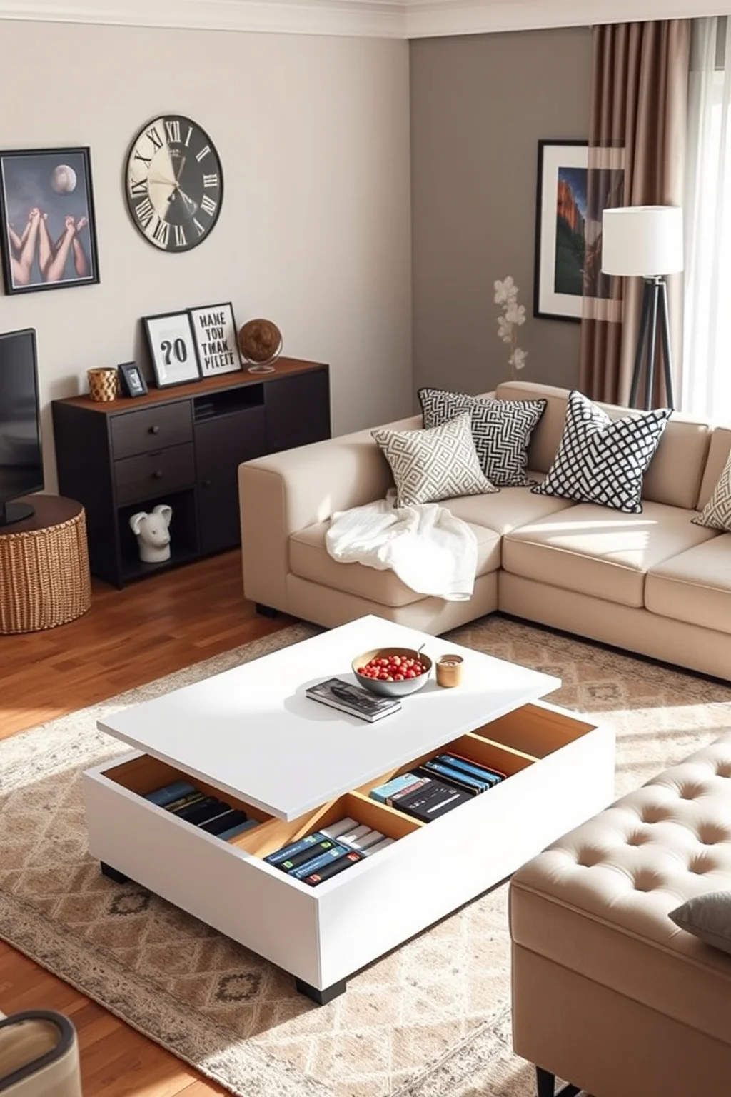 1. Multi-Functional Furniture