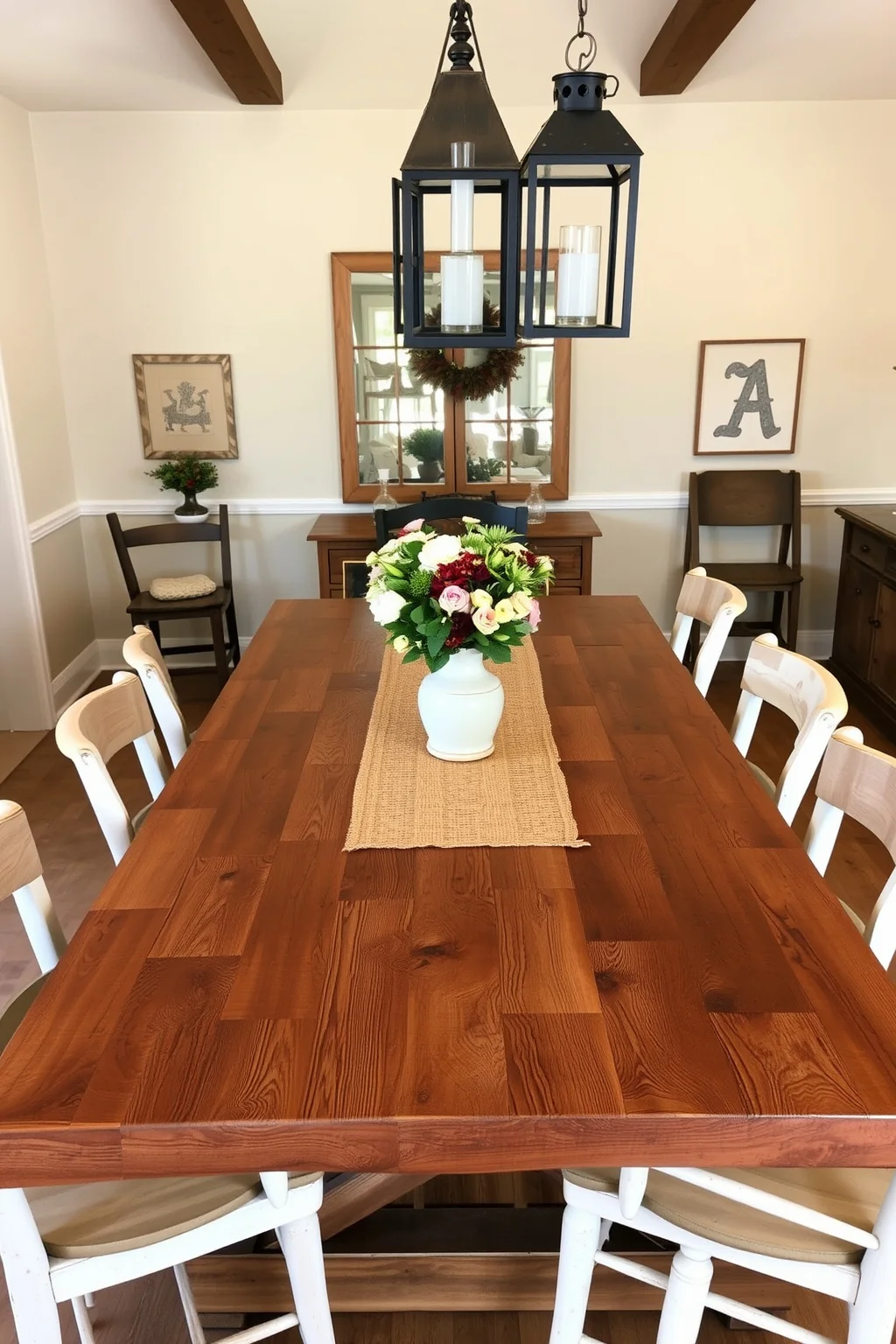 1. Reclaimed Wood Dining Table