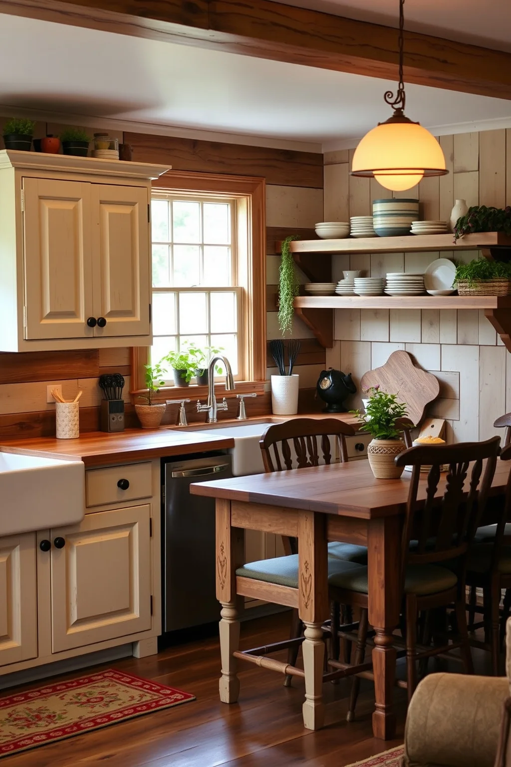 1. Rustic Farmhouse Charm