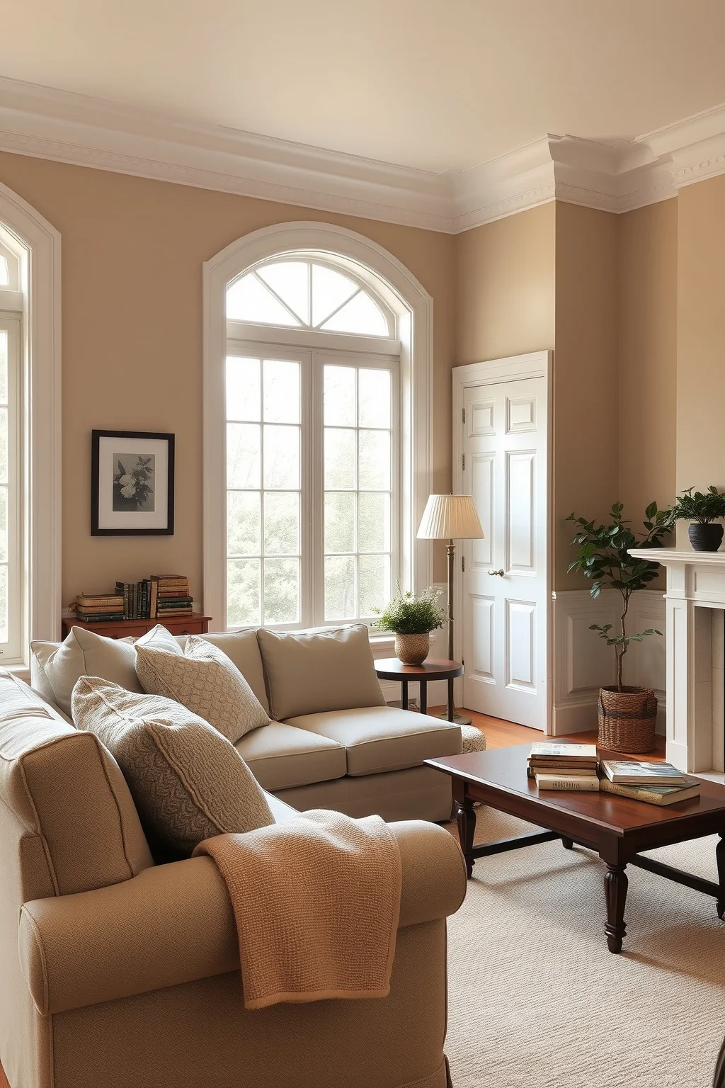 1. Soft Beige Walls