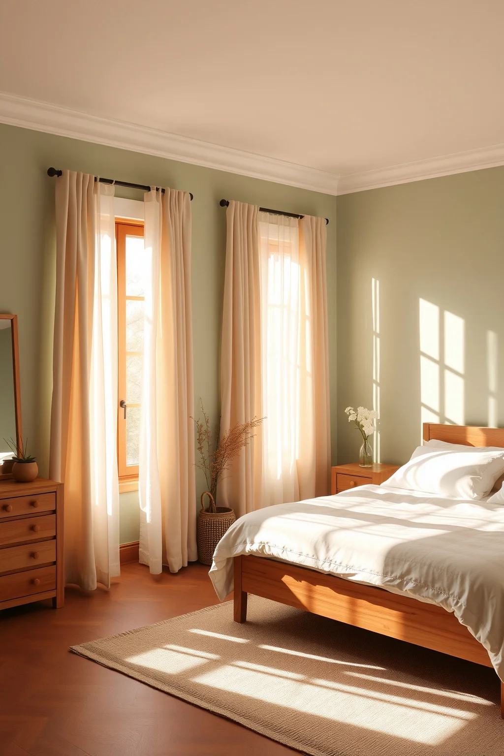 1. Soft Sage Walls