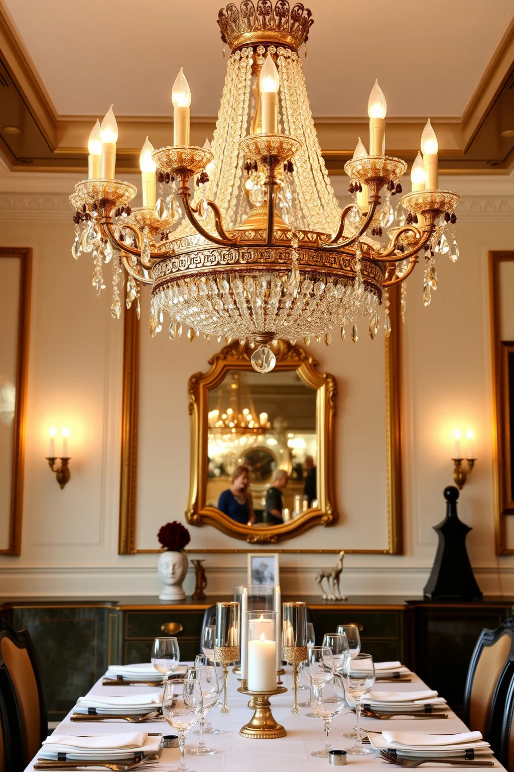 1. Statement Chandelier