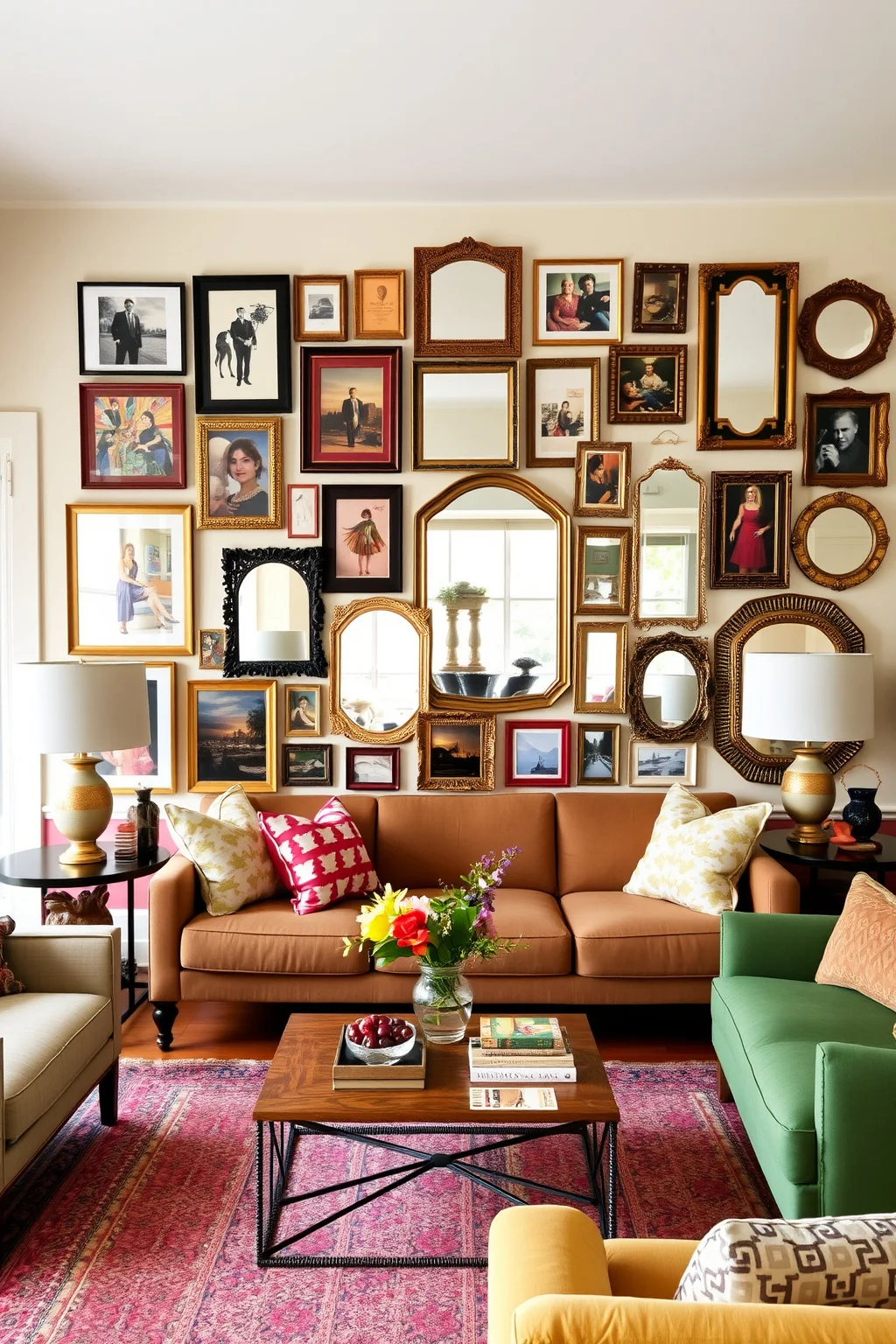 10. Boho Gallery Wall
