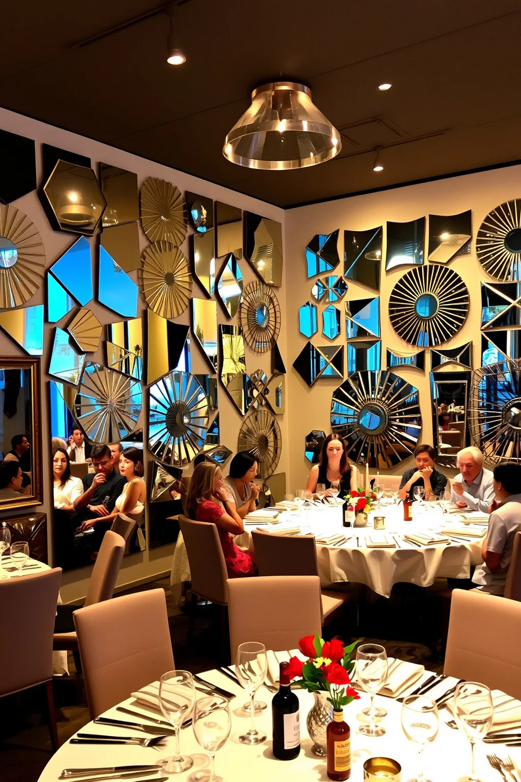 10. Decorative Mirror Panels