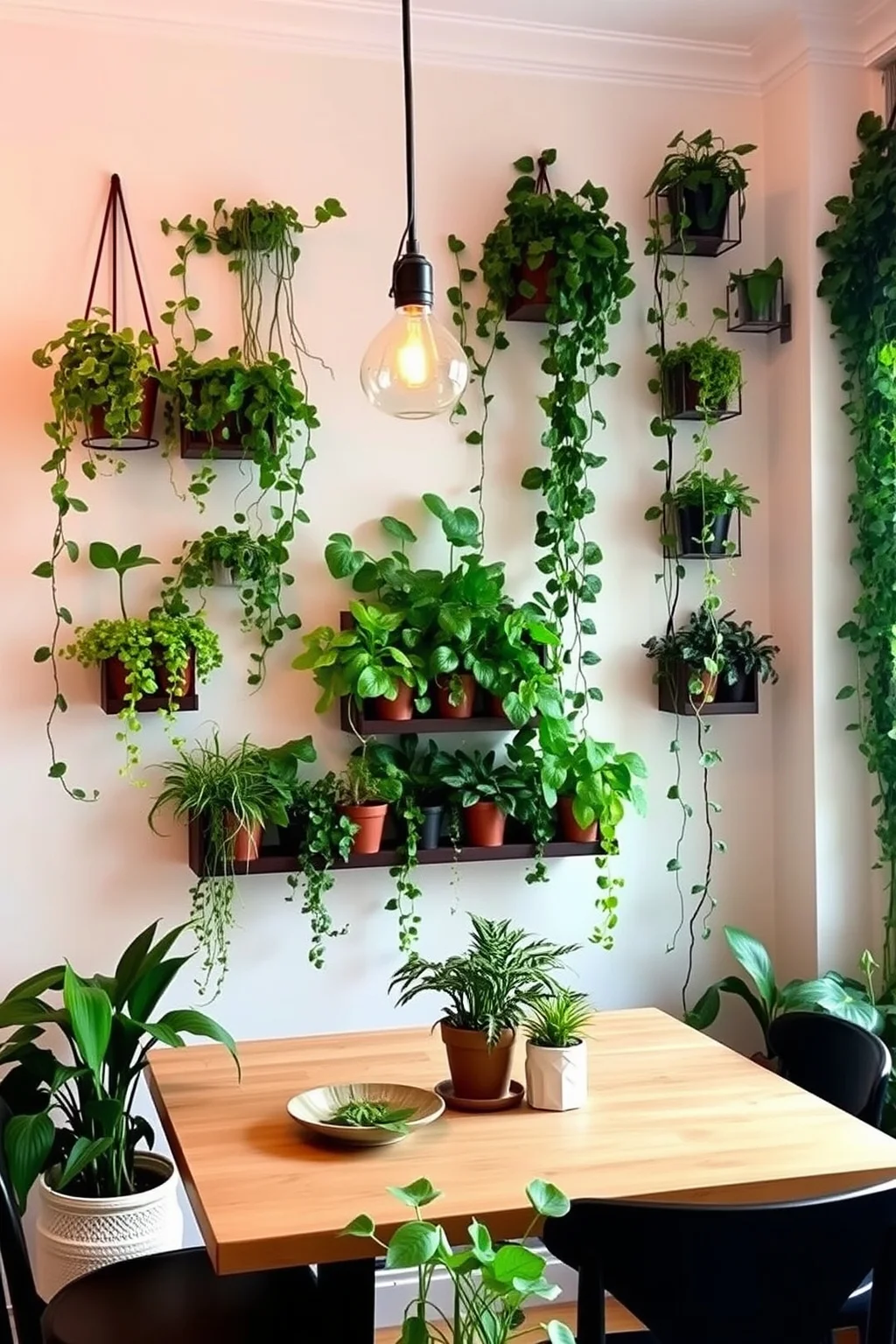 10. Green Wall Decor