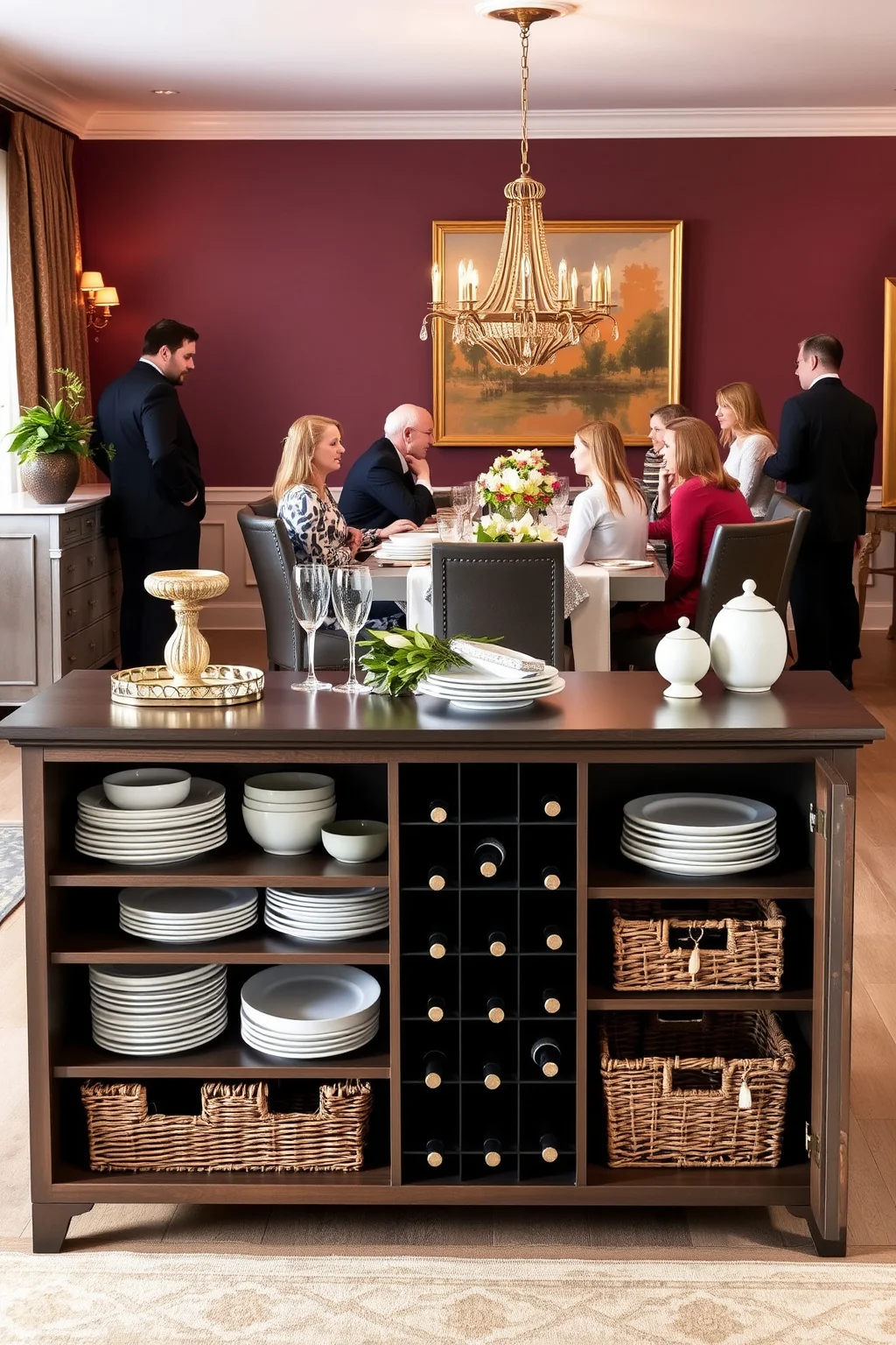 10. Multi-Functional Sideboard