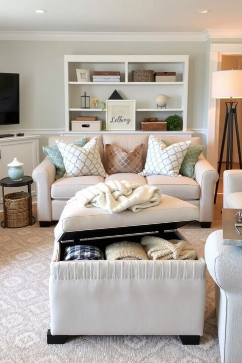 10. Stylish Storage Solutions
