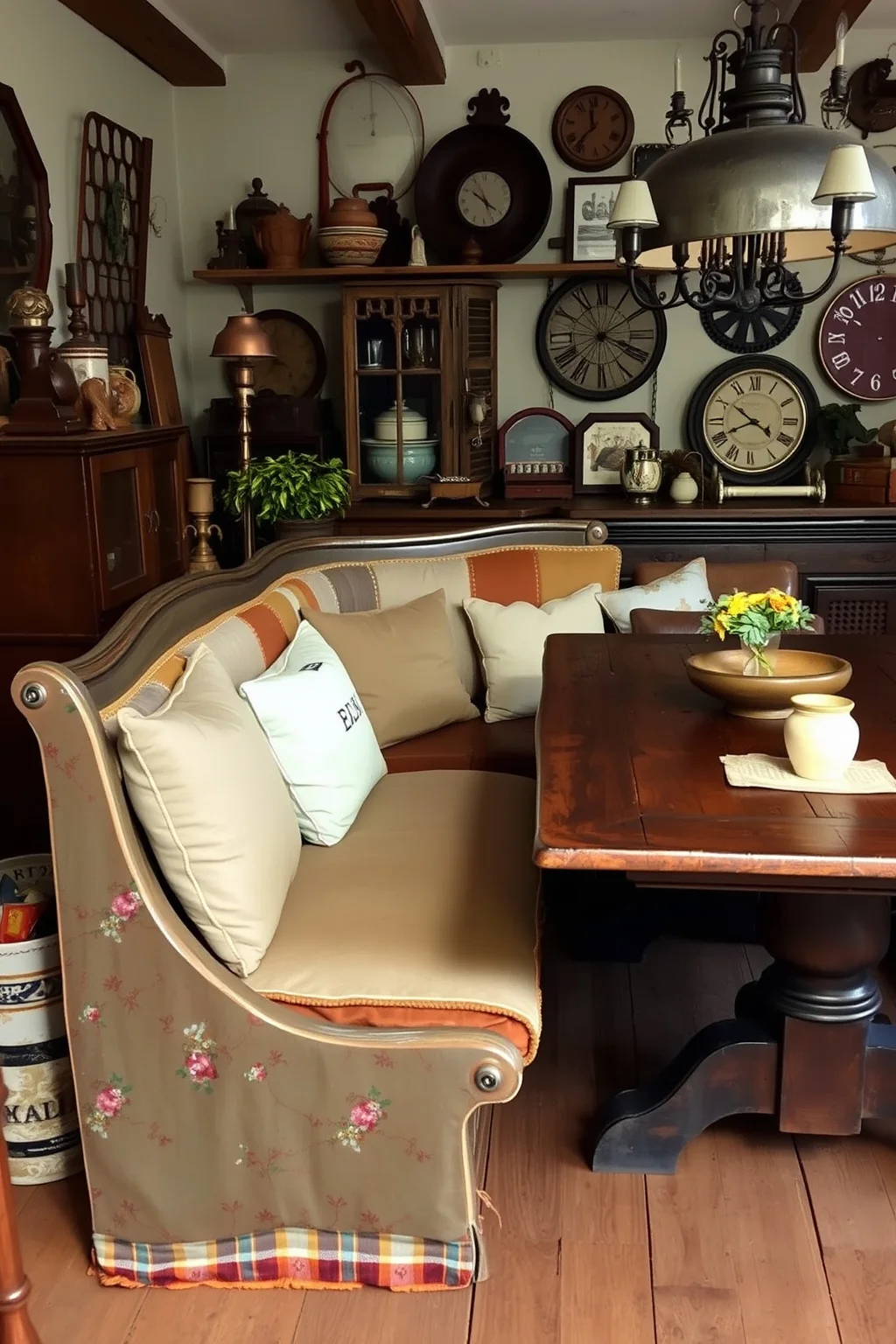 10. Vintage Banquette