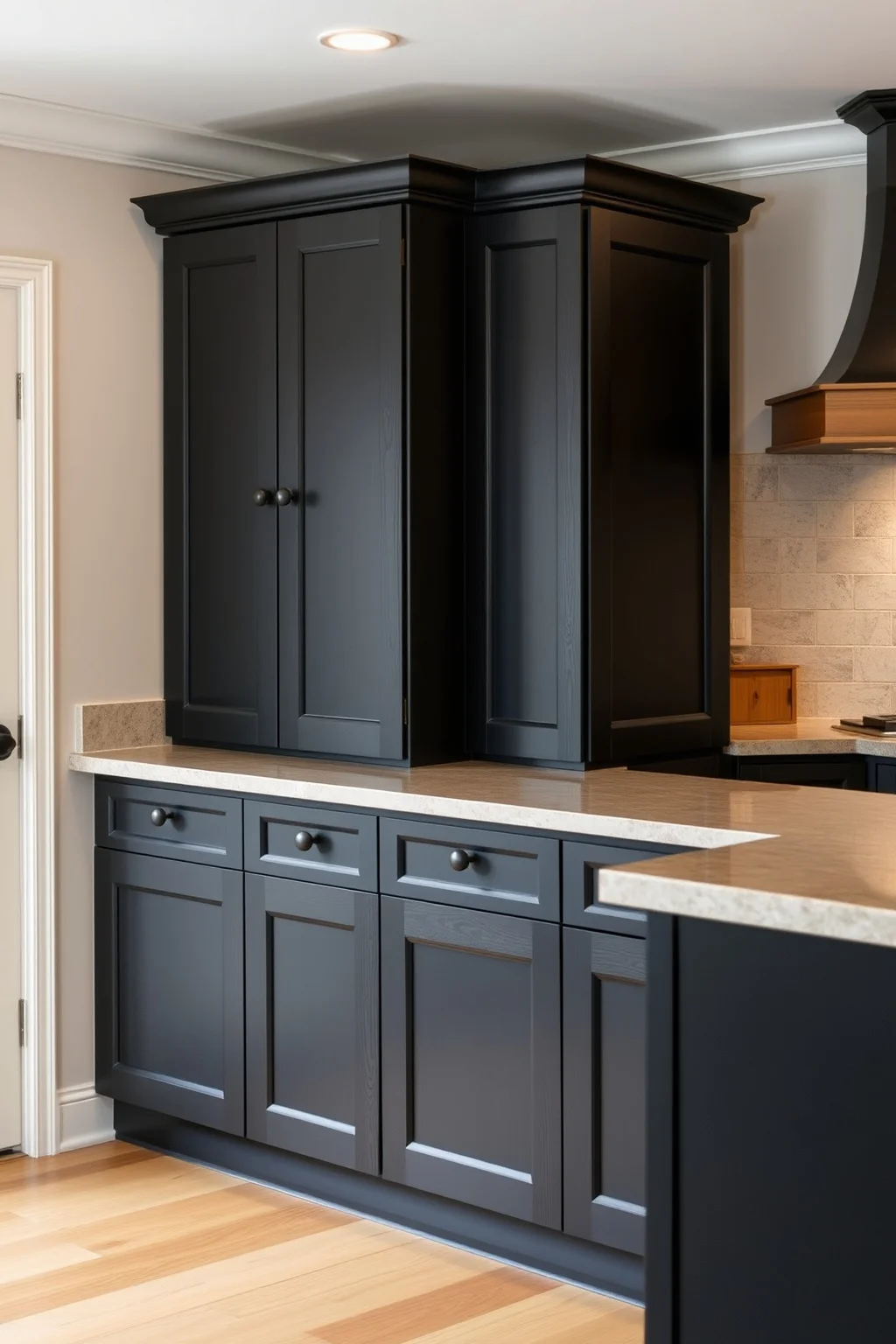 11. Ash Black Cabinets