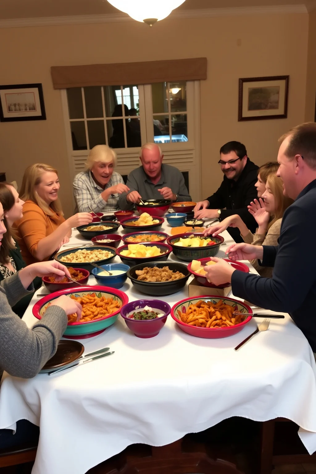 11. Family Style Dining