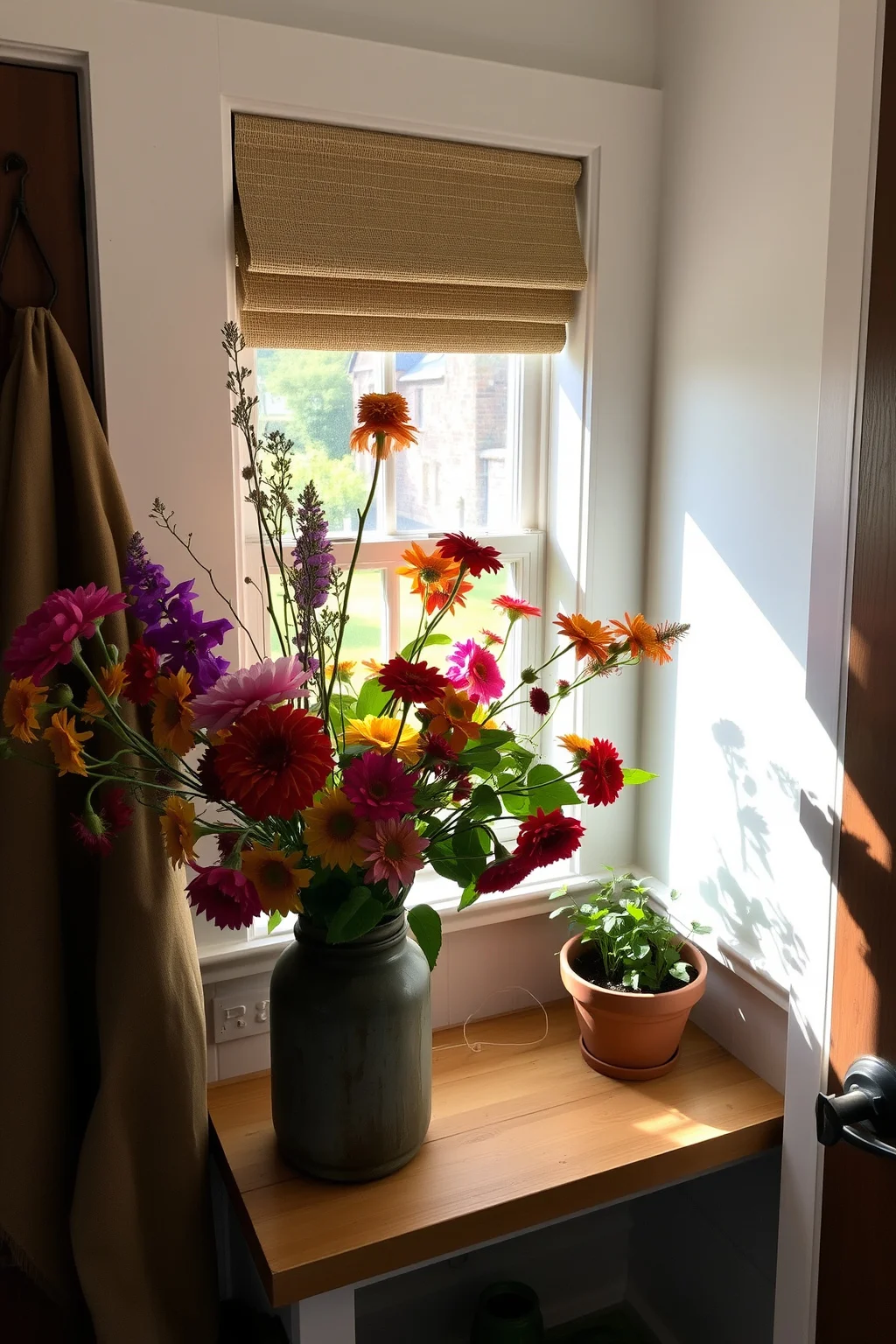 11. Fresh Flowers or Greenery